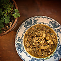 大根と筍の鶏キーマカレー